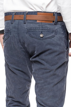 TOM TAILOR TRAVIS SLIM CHINO WITH BELT NAVY
