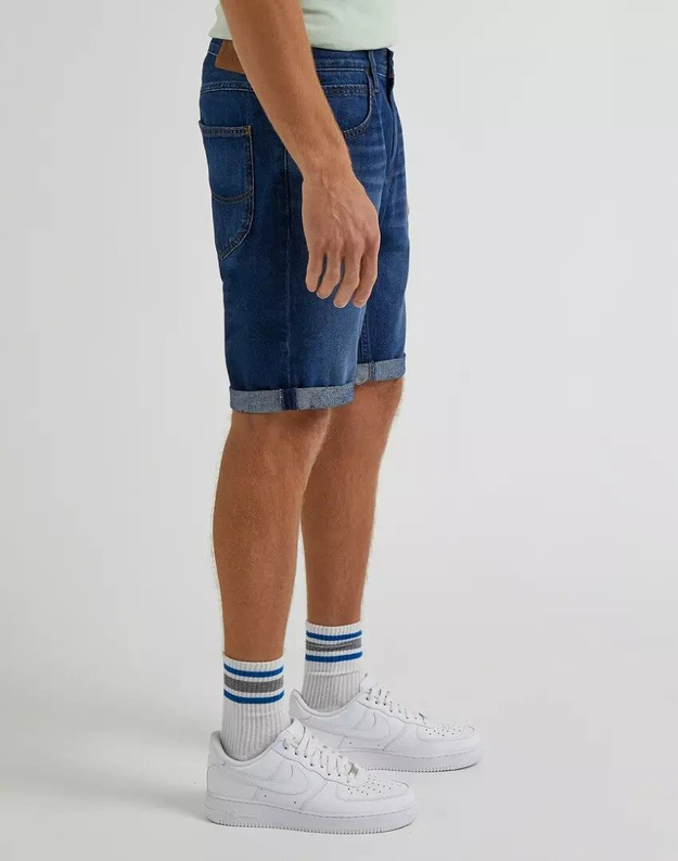 LEE 5 POCKET SHORT MĘSKIE SZORTY VCR DARK WORN L73MHVB72 112331761