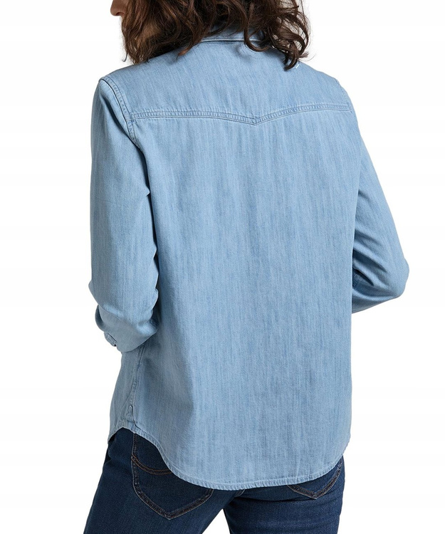 LEE REGULAR WESTERN DAMSKA KOSZULA JEANSOWA SHIR SUMMER BLUE L45SZSNJ 112110495