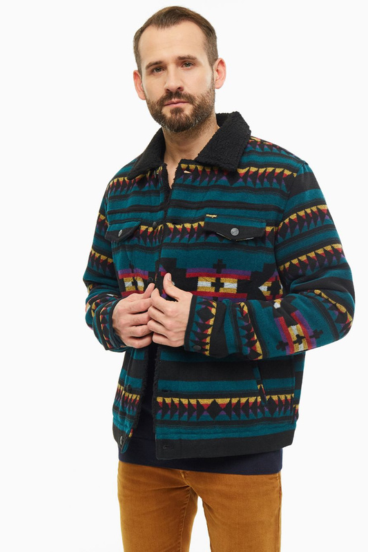 KURTKA MĘSKA WRANGLER NAVAJO JACKET BLACK W4B9XK100 112129093