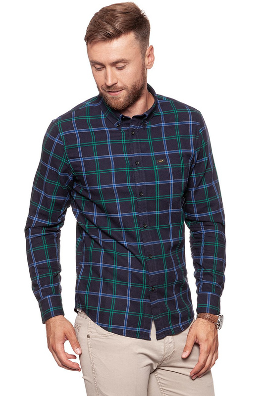 LEE BUTTON DOWN NIGHT SKY L880ZFSJ 112123521
