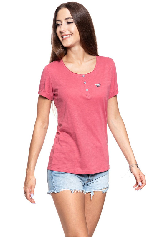 MUSTANG T SHIRT DAMSKI Alexia Henley Slate Rose 1009447 8271