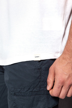 LEE T SHIRT SHAPED TEE WHITE CANVAS L60FOZRR