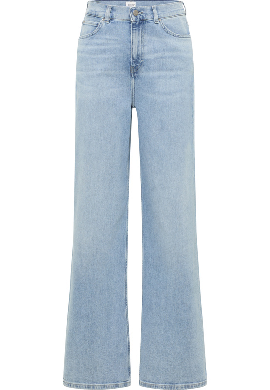 Damskie Spodnie jeansowe Mustang Style Luise Wide Denim Blue 1016553 5000 211