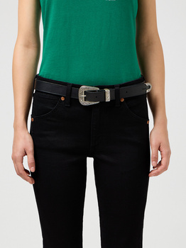 WRANGLER DAMSKI PASEK WRANGLER WESTERN BELT BLACK 112358073