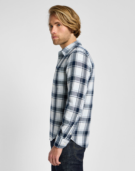 MĘSKA KOSZULA KRATA LEE LEESURE SHIRT CLOUD CHECK 112355714