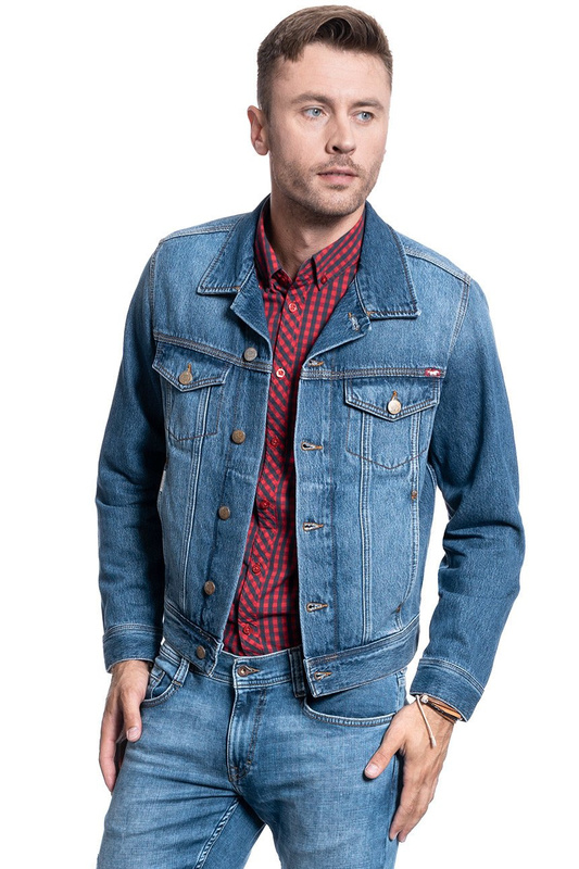 MĘSKA KURTKA JEANSOWA MUSTANG DUDES ICONIC JACKET 1010885 5000 313