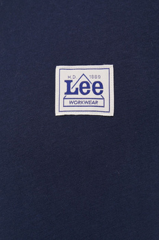 LEE LS BRANDED TEE MĘSKI LONGSLEEVE BRIGHT NAVY L63MJACF 112144214