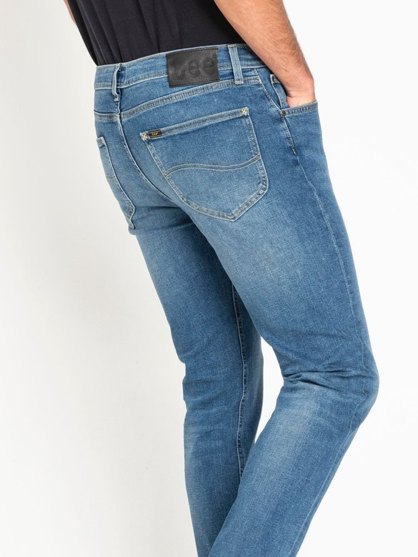 LEE ARVIN MĘSKIE SPODNIE JEANSOWE BLUE DROP L732ROEM 112119842