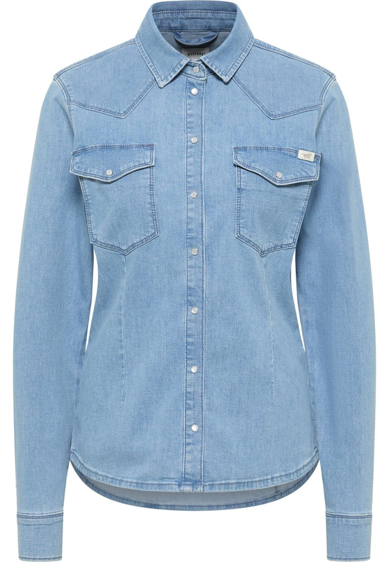 Damska Koszula Mustang Style Cody Denim Shirt Denim Blue 1016935 5000 400
