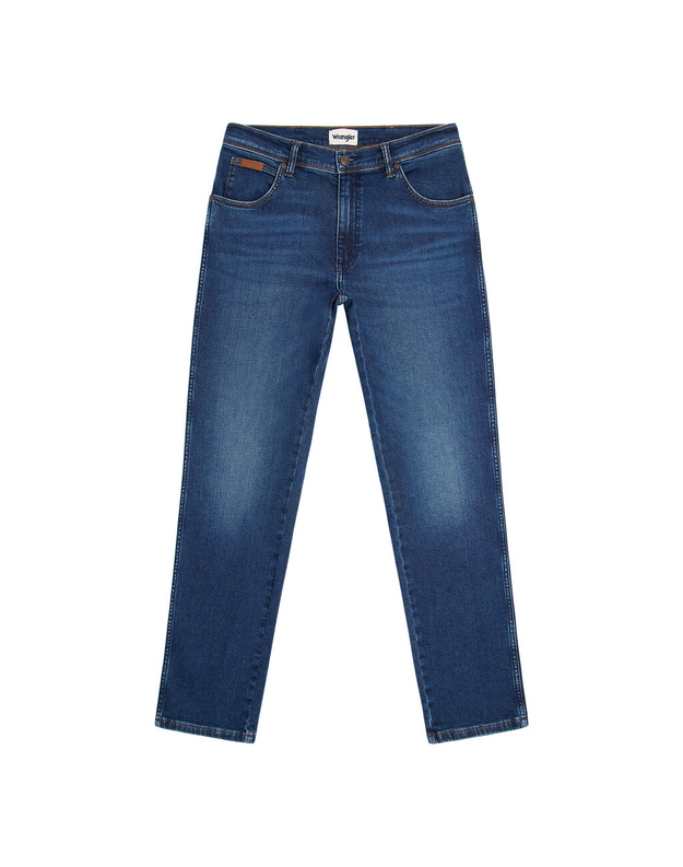 WRANGLER MĘSKIE SPODNIE TEXAS SLIM DARK TRAILS Dark Trails 112358220 W12S008815