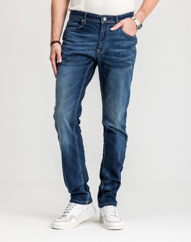 Męskie Spodnie Jeansowe Marcus Felix Jeans 2079 Blue Texas 14-200202