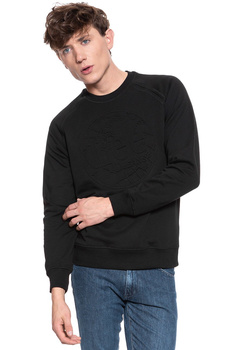 BLUZA LEE EMBOSSED CREW SWS BLACK L81PSP01 112121882