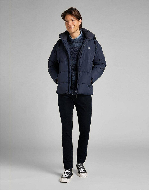 LEE PUFFER JACKET NAVY L88BNY35 112141004