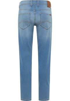Męskie Spodnie Jeansowe Mustang Style Oregon Slim Denim Blue 1016316 5000 303
