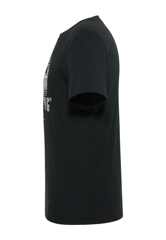 MUSTANG ALEX C PRINT MĘSKI T-SHIRT KOSZULKA LOGO NADRUK BLACK 1013803 4142