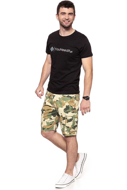 SPODENKI LEE FATIGUE SHORTS CAMOUFLAGE L73BCW03 112120343