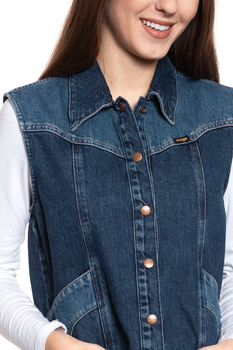 DAMSKA KAMIZELKA WRANGLER WESTERN VEST CANYON NIGHT W428GF929 112128833
