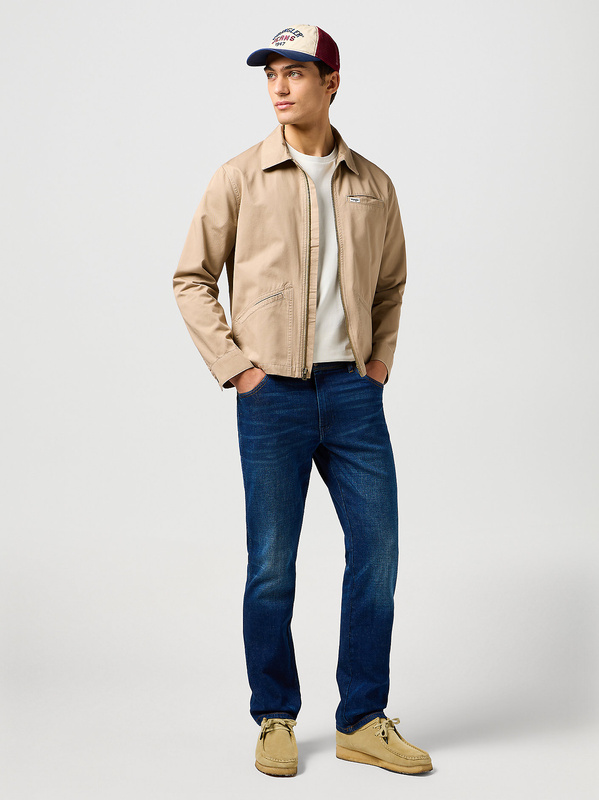 WRANGLER MĘSKIE SPODNIE JEANSOWE WRANGLER TEXAS BLUE ABYSS 112364456
