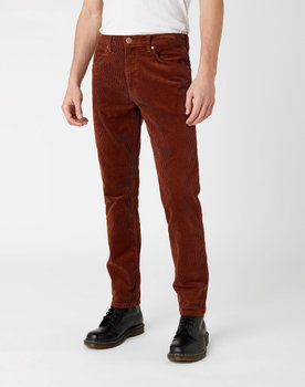 MĘSKIE SPODNIE MATERIAŁOWE WRANGLER GREENSBORO GINGER W15QA2A15 112141183