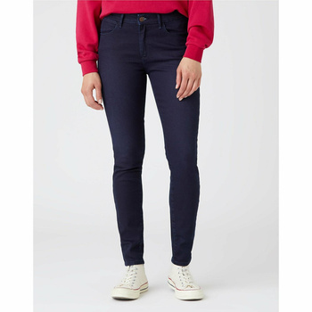 DAMSKIE SPODNIE JEANSOWE WRANGLER SKINNY COSMIC DUST W28KFI31J 112144780