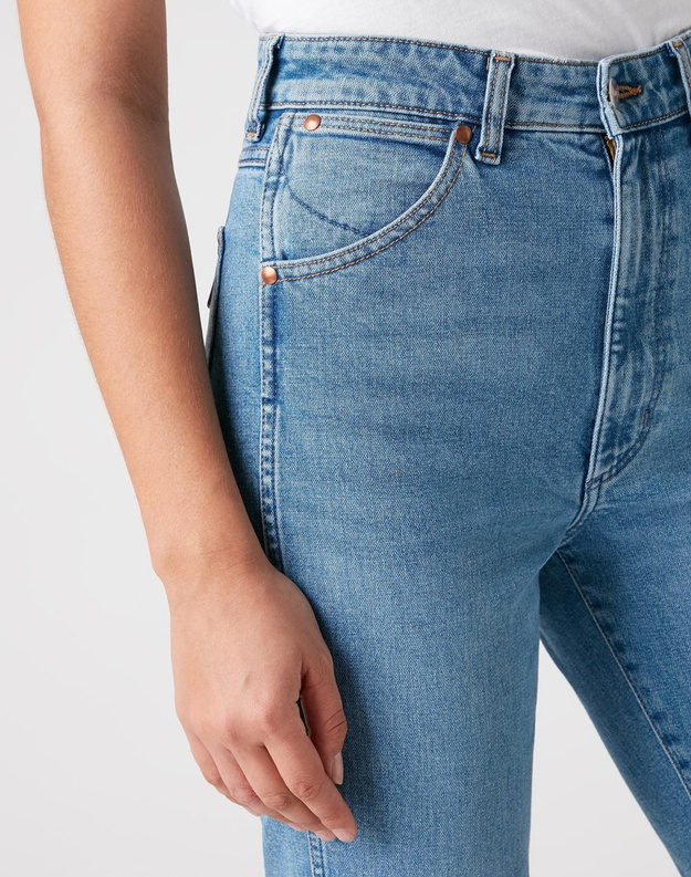 DAMSKIE SPODNIE JEANSOWE WRANGLER 11WWZ BLUE SOUL W2WZ-UH-24L 112128676