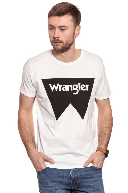 KOSZULKA WRANGLER FESTIVAL TEE OFFWHITE W7C24FQ02 112131657