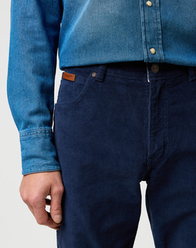 MESKIE SPODNIE WRANGLER TEXAS SLIM MOOD INDIGO 112370862