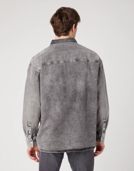 MESKA KOSZULA WRANGLER 1PKT FLAP SHIRT DARKEST SPRUCE 112341170