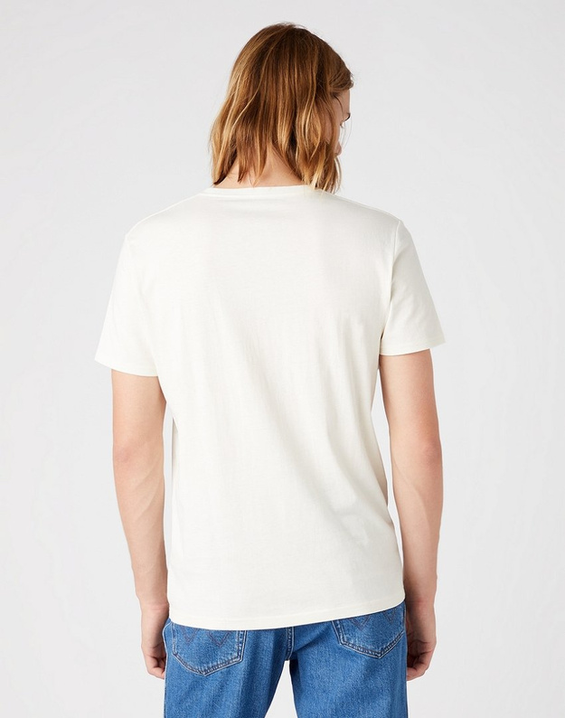 WRANGLER AMERICANA TEE MĘSKI T-SHIRT KOSZULKA LOGO NADRUK VANILLA ICE W7J0D3C11 112146352