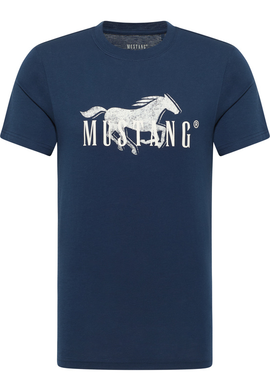 Męski T-Shirt Mustang Style Austin Dress Blues 1016492 5334
