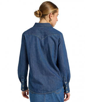 DAMSKA KOSZULA LEE REGULAR WESTERN SHIRT DENIM STACKS 112370983