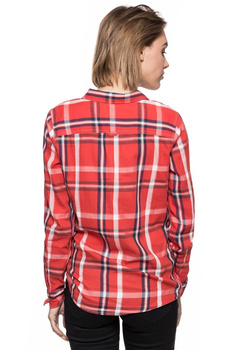 LEE ONE POCKET SHIRT BRIGHT RED L45QRSCZ