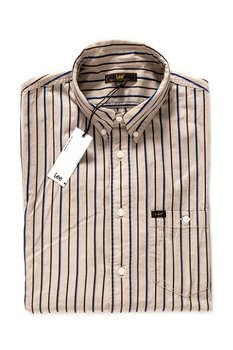 LEE RIVITED SHIRT DUST BEIGE L66IUELP 112116470