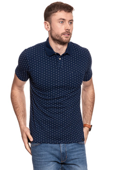 LEE POLKADOT POLO DEEP INDIGO L60UPZPS
