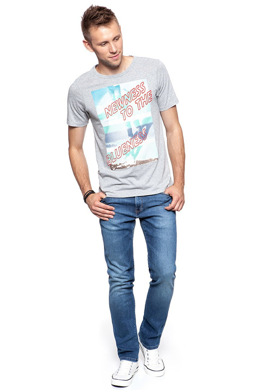 LEE T SHIRT PHOTO TEE GREY MELE L60QEP37