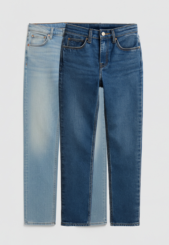 2-PAK JEANSÓW DAMSKICH LEE CBL MOM JEANS DENIM DAYS L34HUXE27 112340616 AND SKINNY SO CHIC L34GUZE28 112340591 