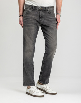 Męskie Spodnie Jeansowe Tom Tailor TTJOSH REGULAR grey denim 1048363 10210