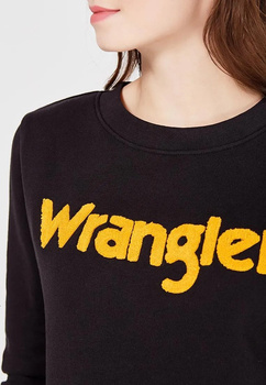 WRANGLER LOGO SWEAT BLACK W6058HY01 112130402