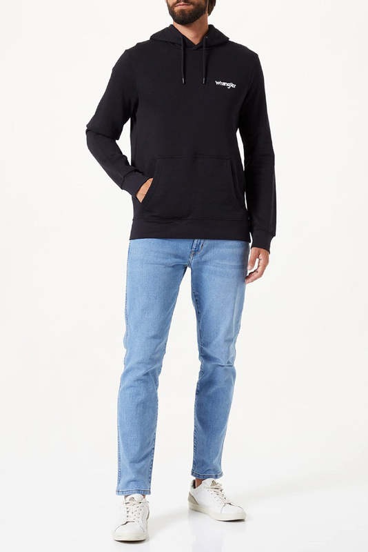 WRANGLER HOODIE MĘSKA BLUZA LOGO W6X2HY100 112320313