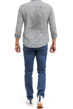 LEE LUKE MĘSKIE SPODNIE JEANSOWE JEANSY DARK WESTWATER L719SJAP 112331018