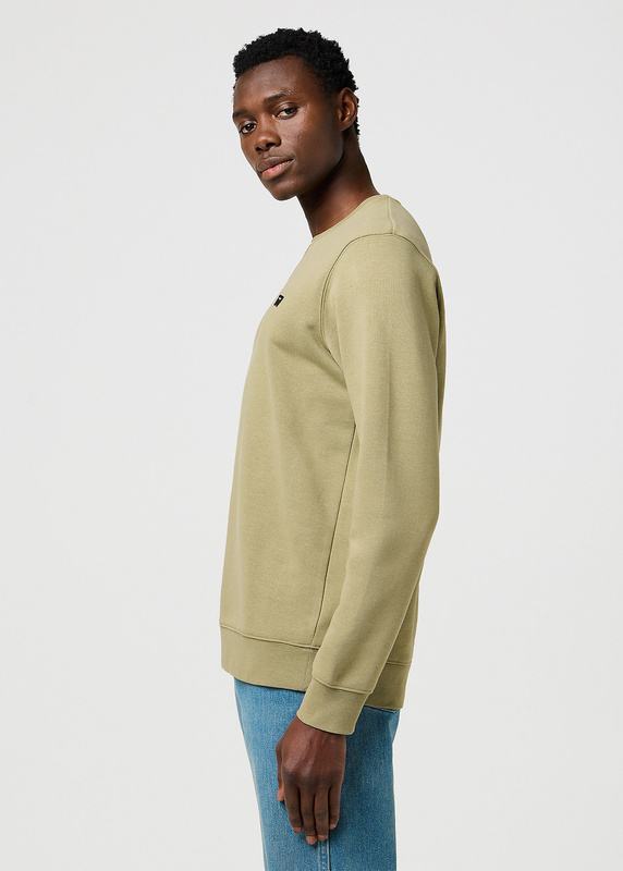 MESKA BLUZA WRANGLER SIGN OFF CREW ALOE 112371463