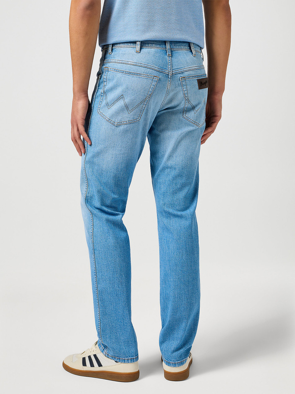 MĘSKIE SPODNIE JEANSOWE WRANGLER TEXAS SLIM SLATE SHADE 112362469