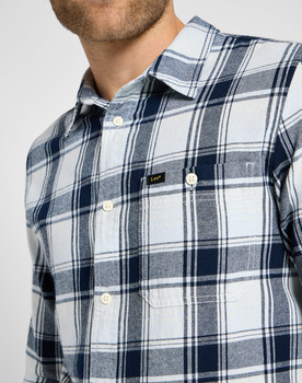 MĘSKA KOSZULA KRATA LEE LEESURE SHIRT CLOUD CHECK 112355714
