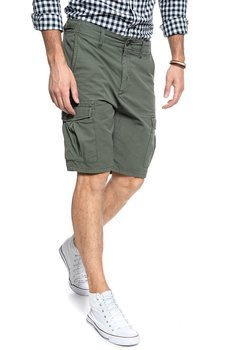 MĘSKIE SZORTY MATERIAŁOWE LEE FATIGUE SHORTS KHAKI L73BCJ14 112120331