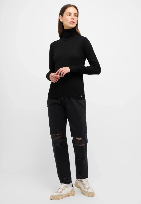 Damski Sweter Mustang Style Serena Jet Black 1015410 4188