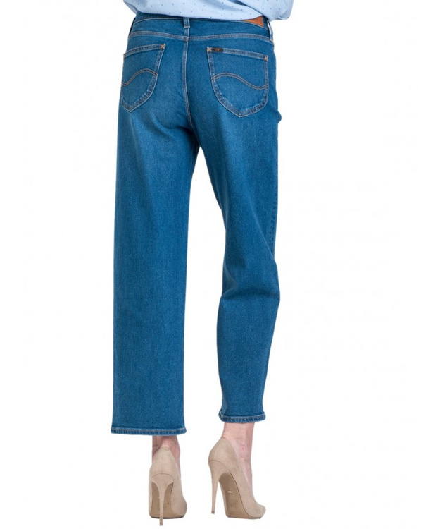 LEE WIDE LEG DAMSKIE SPODNIE JEANSOWE L30SLTGX 112106633