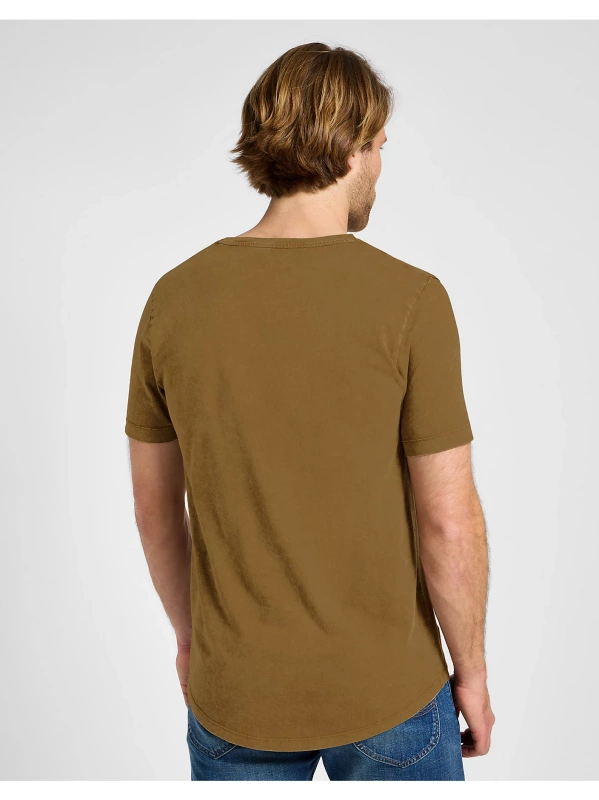 LEE SHAPED TEE MĘSKA KOSZULKA T-SHIRT LOGO Buffalo 112355563 L62J008538