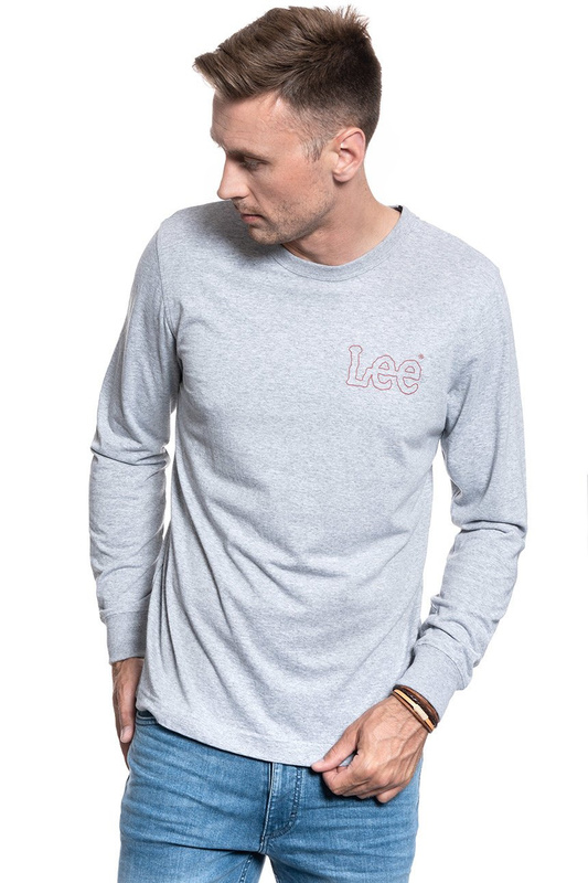 LEE OUTLINE LOGO LS GREY MELE L60GFEMP 112113364