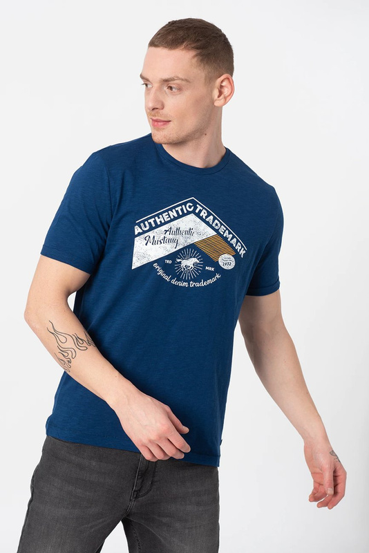 T-SHIRT MĘSKI MUSTANG ALEX C PRINT 1009914 5335